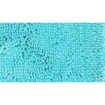 soft long pile microfiber chenille mat floor tile